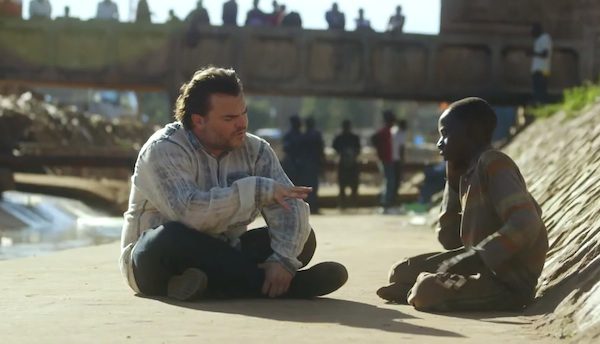 Jack Black in Uganda