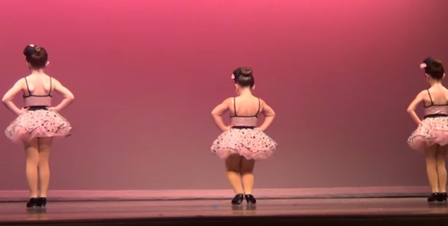 Johanna dances respect