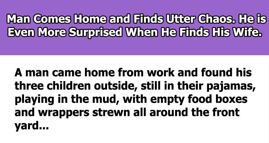 man house chaos