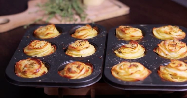 How To Make Mouthwatering Parmesan Potato Stacks