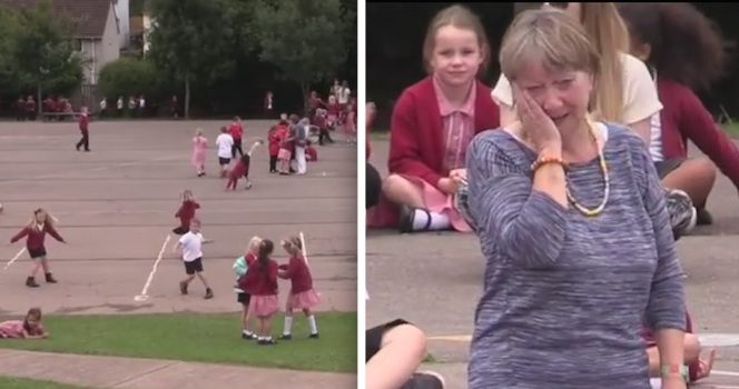 school flash mob