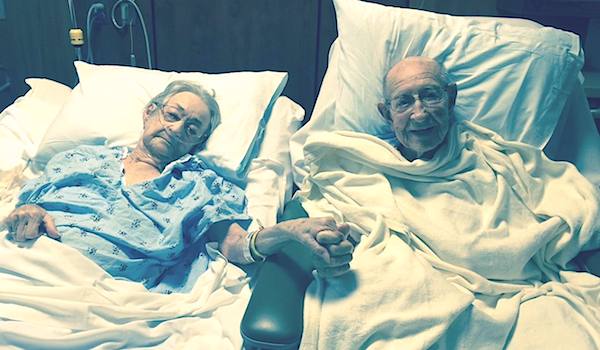 Hospital Ensures Elderly Couple Who Have Been Apart Once In 70 Years Get Together During Stay