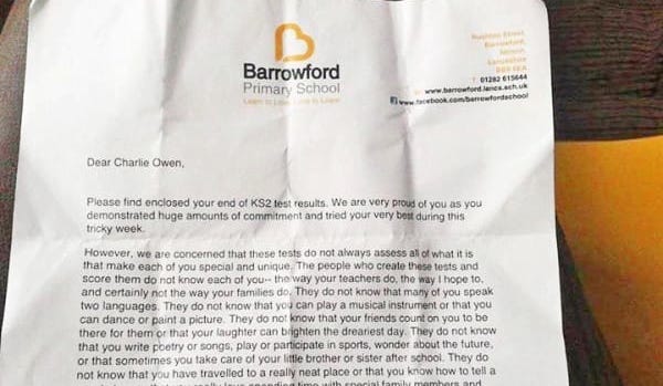 Teacher’s Tender Note To Her Students Goes Viral