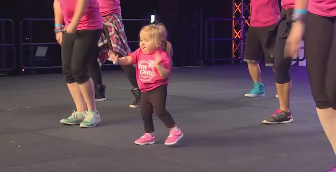 Young Girl With Rare Bone Marrow Disease Is A Zumba Superstar