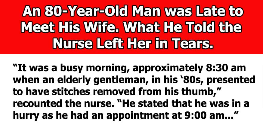 80-Year-Old Man’s Story Of True Love Is Heartbreakingly Beautiful