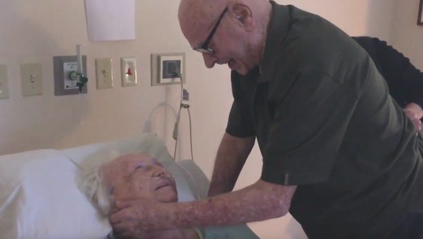 Man Sings Favorite Love Song To His Wife Of 73 Years Before She Passes Away