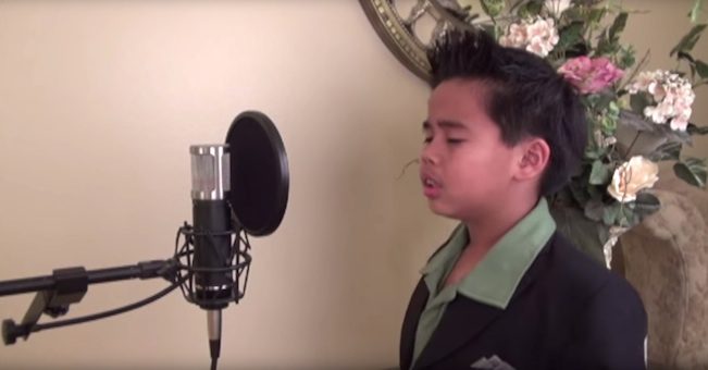 8-Year-Old Sings “How Great Thou Art” Beautifully