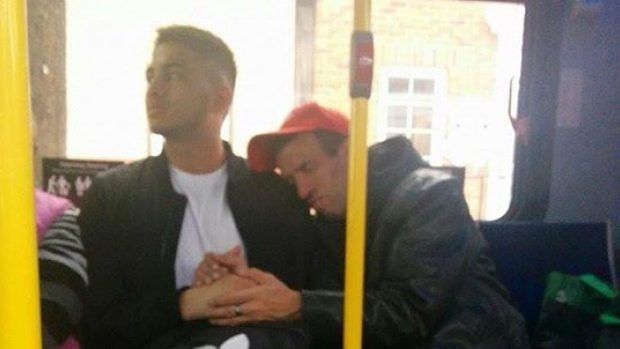 Student’s Kind Gesture Towards Special-Needs Stranger On Crowded Bus Goes Viral