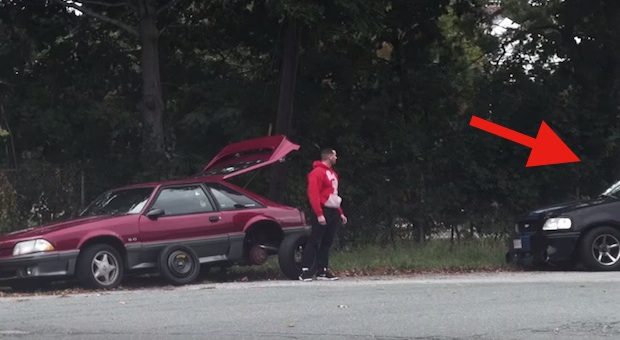 Man Is Stunned By Who Stops To Help Him With Broken Down Car