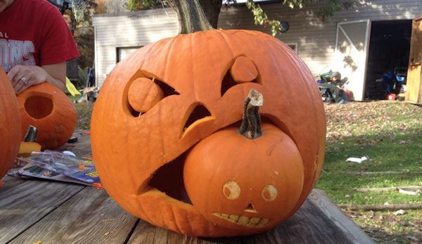 carved pumpkin