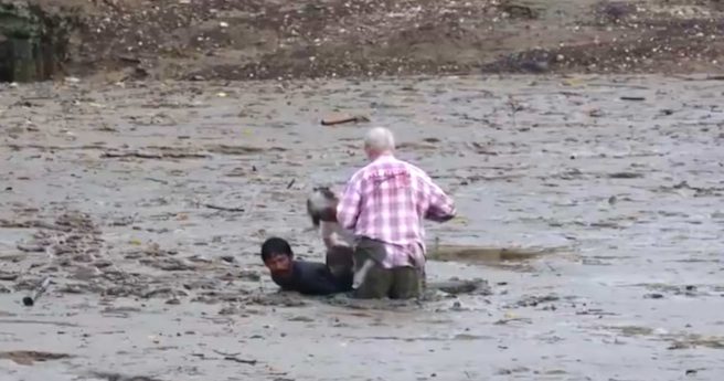 heroic Thai fisherman