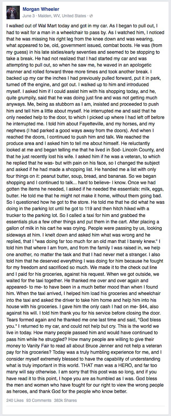 facebook story