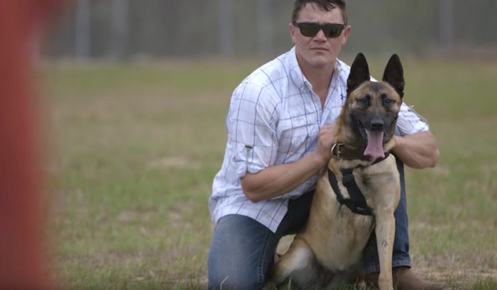 Soldier Adopts Heroic Dog Who Saved His Life On Battlefield