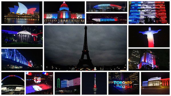 When Paris Turned Out Its Lights, The Rest Of The World Turned Them On