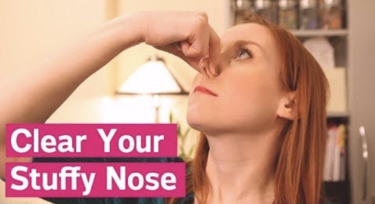 Clear Your Stuffy Nose Using This Genius Trick