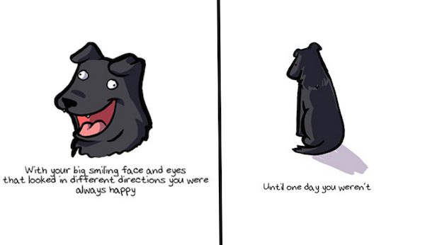 Touching Illustration Of A Dog’s Life Will Make You Want To Hug Your Dog Forever