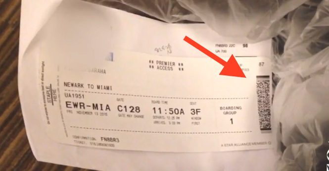 boarding pass