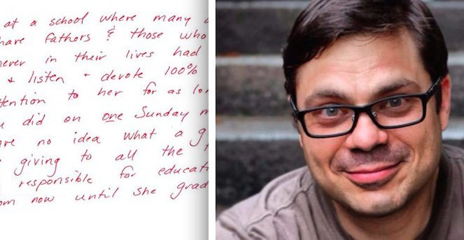 Dad Takes His Daughter Out For Breakfast And Is Given Touching Letter From A Stranger