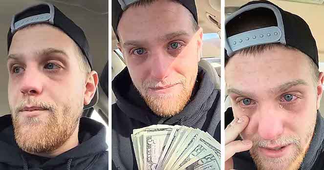 Pizza Delivery Man’s Reaction To Church’s Spontaneous Gift Is Heartwarming