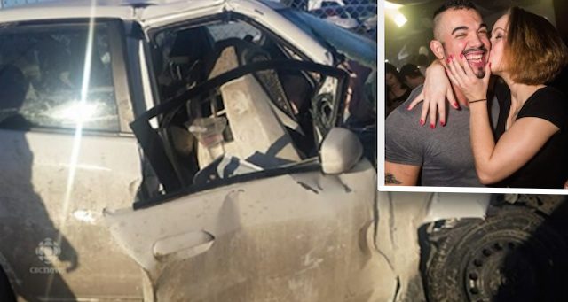 Woman Who Took Boyfriend Back Alleges He Purposely Crashed Car With Her In It Into Semi-Truck