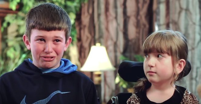 Brother Breaks Down In Tears Explaining How Much His Sister With Rare Disorder Means To Him