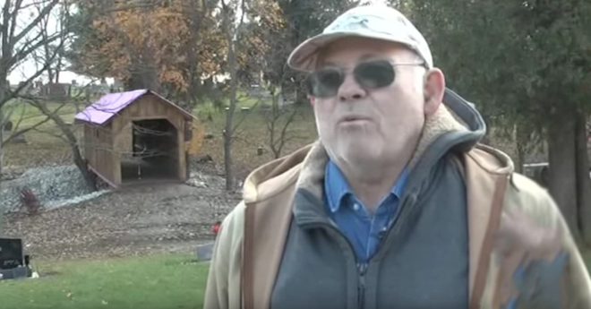Widower Builds Special Bridge As Tribute To Wife He Lost To Breast Cancer