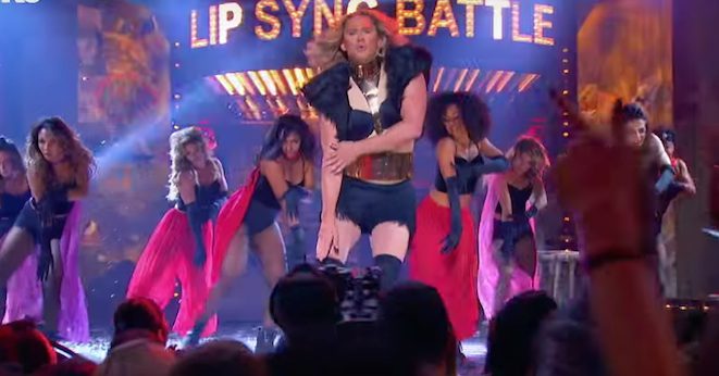 Channing Tatum Makes A Fierce “Beyonce” In Lip Sync Battle Against His Wife