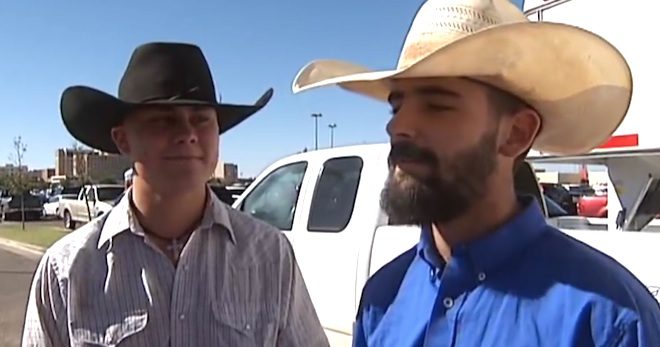 Cowboys Give Hilarious Interview About Wrangling Runaway Cows On City Streets