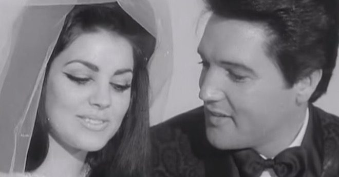 Elvis Presley wedding day