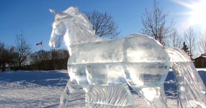 Artists From Around The World Carve Beautiful Sculptures Out Of Ice