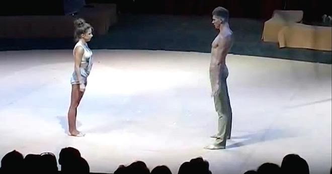 Acrobatic Dancers Stun Crowd With Mind-Blowing Routine