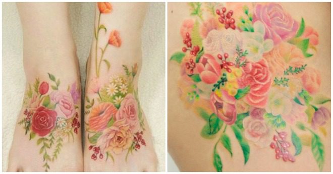 flower tattoos