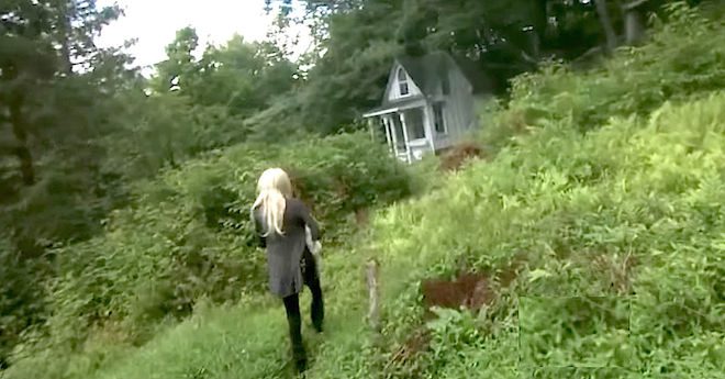 Wife Transforms Hunting Cabin Into Her Own Personal Paradise