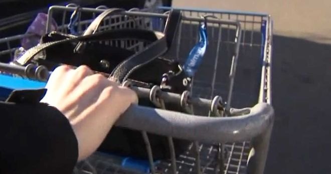 Woman Says She Found Razor Blade Lodged In Walmart Shopping Cart Handle