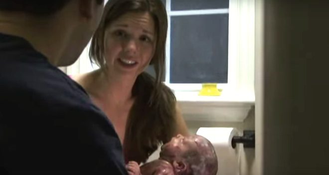 Woman With MS Had No Idea She Was Pregnant Until She Gave Birth To Baby In Bathroom