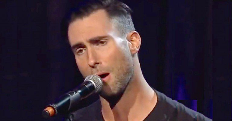 Adam Levine Performs Inspiring Rendition Of “Purple Rain”