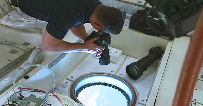 astronaut dad gets message from daughter