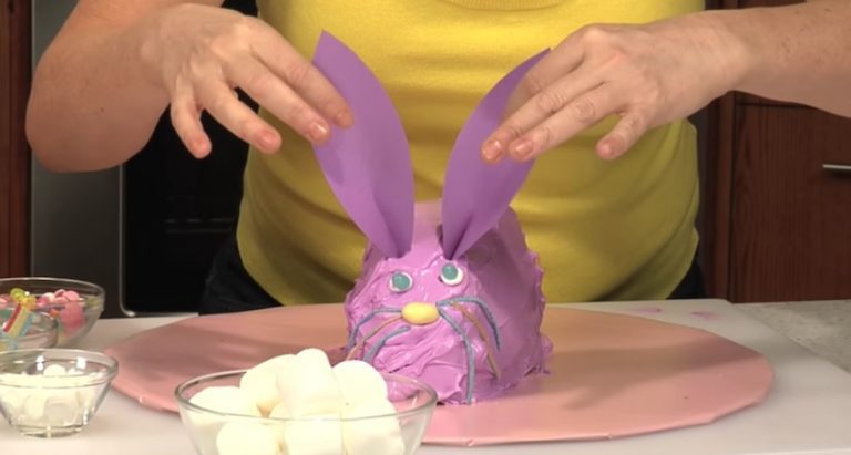 How To Make Adorable And Easy Bunny Cakes
