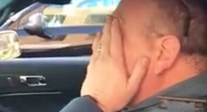 Police Officer Is Left In Tears After He Hears A Dispatcher’s Special Message
