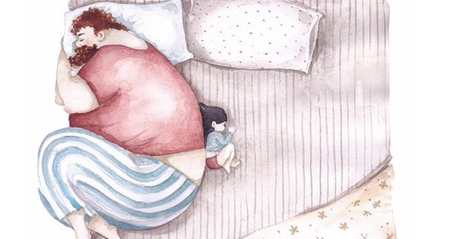 12 Heartwarming Illustrations That Capture The Love Between Dads And Daughters