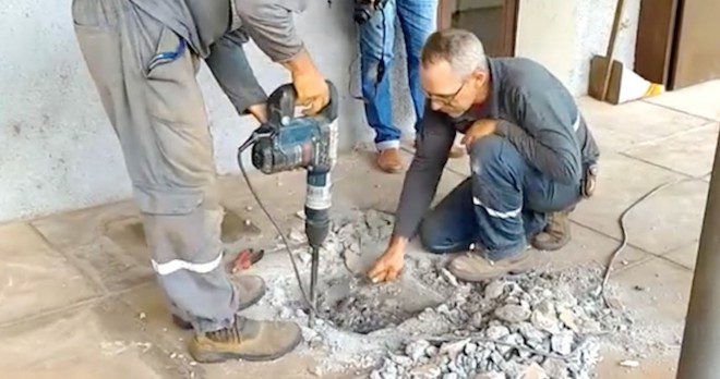 Good Samaritans Get Help To Save Kittens Crying And Trapped Under Sidewalk