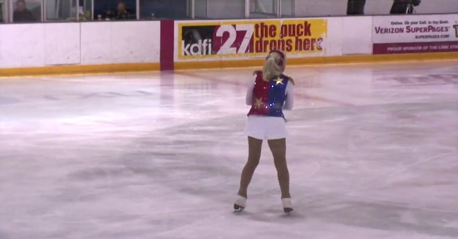 87-Year-Old Finds Skating Easier Than Walking