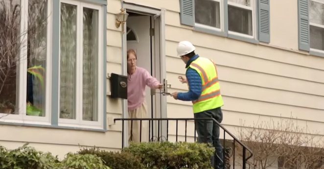 utility worker scam