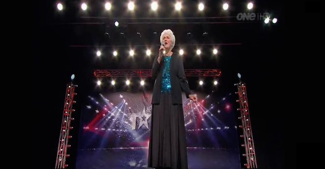 91-Year-Old Stuns Judges With Her Singing At Talent Show