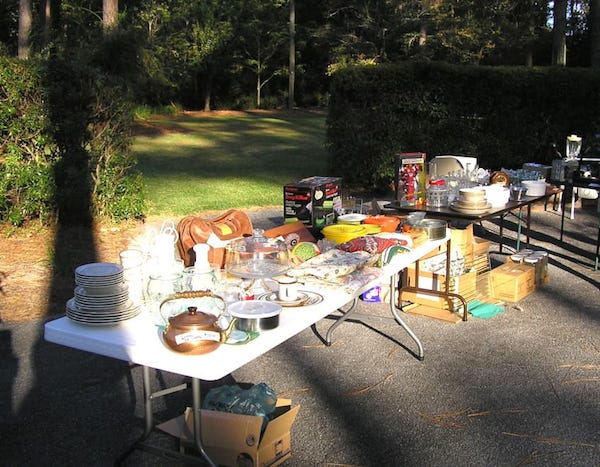 yard sale