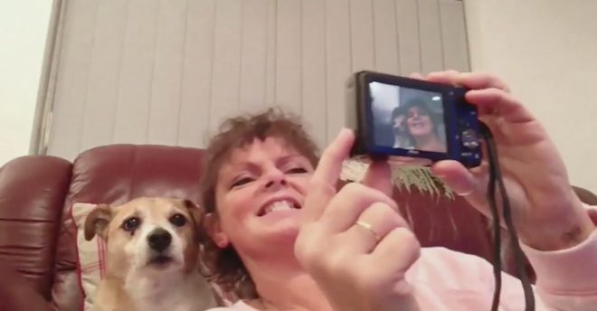 selfie dog