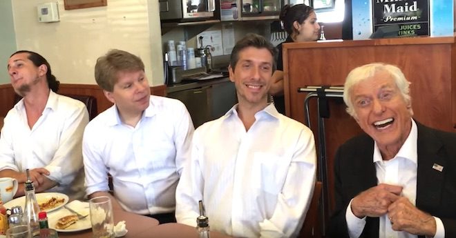Denny’s Diners Happily Surprised When Dick Van Dyke Starts Singing ‘Chitty Chitty Bang Bang’