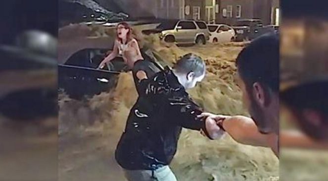 Hair-Raising Rescue Of Woman Trapped In Ellicott City Flash Flood Caught On Camera