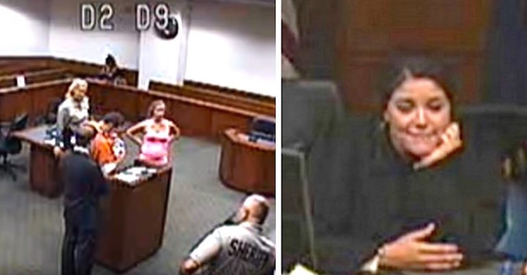 Judge Holds Back Tears After Permitting Inmate To Meet His One-Month-Old Baby For The First Time