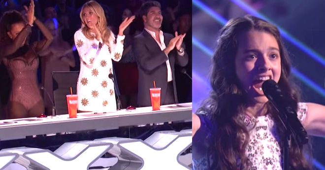 Laura Bretan on America's Got Talent